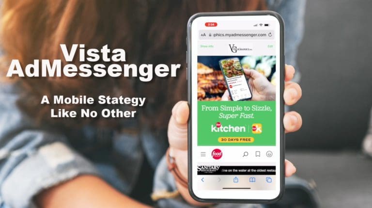 Example of AdMessenger on a Phone